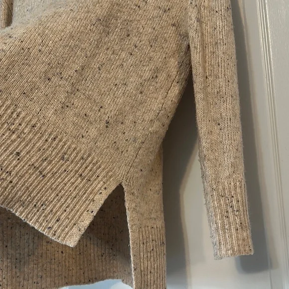 Falls Creek Cream V-Neck Sweater with Cozy Knit - Picture 3 of 7